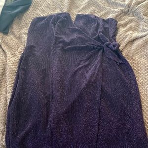 TRIXXI body con strapless dress